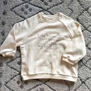 Korean brand neutral dinosaur pullover